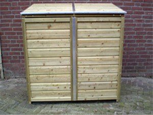 Lutrabox afvalcontainer kast